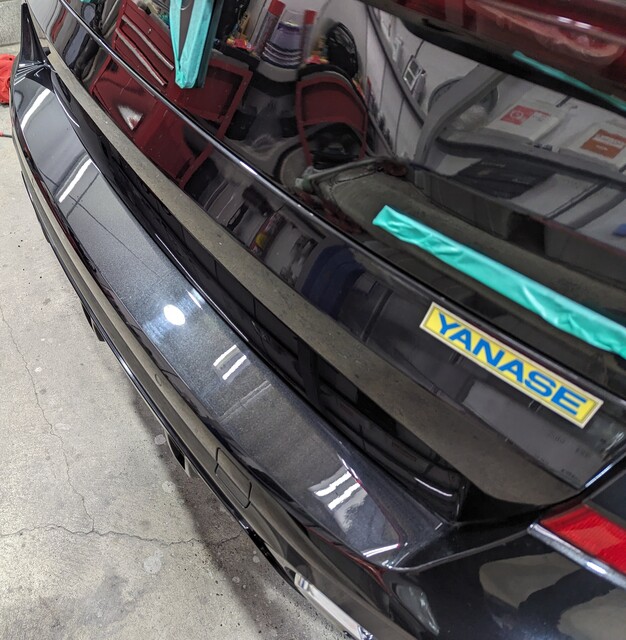 施工前　BMWX5(ブラック）　リア