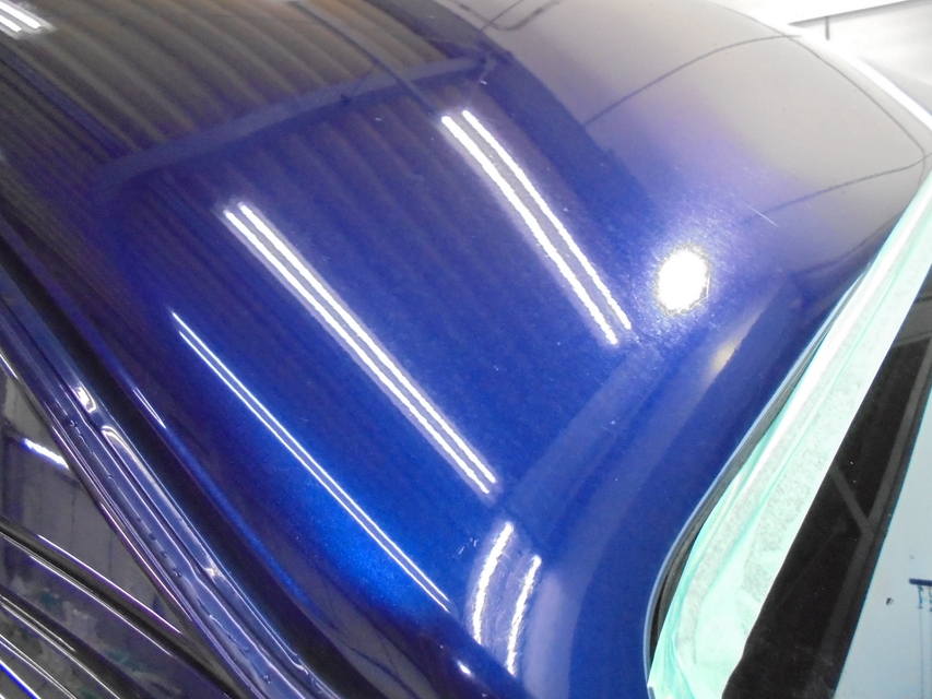 施工前　トヨタハイエース　ルーフ面