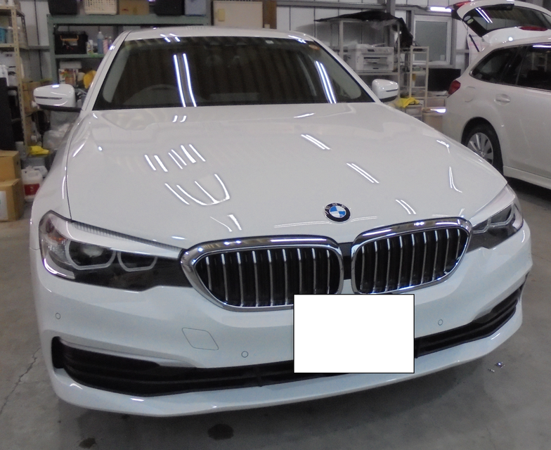 施工後　BMW5シリーズ　車全体