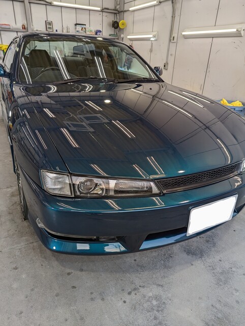 施工後　シルビア　車全体