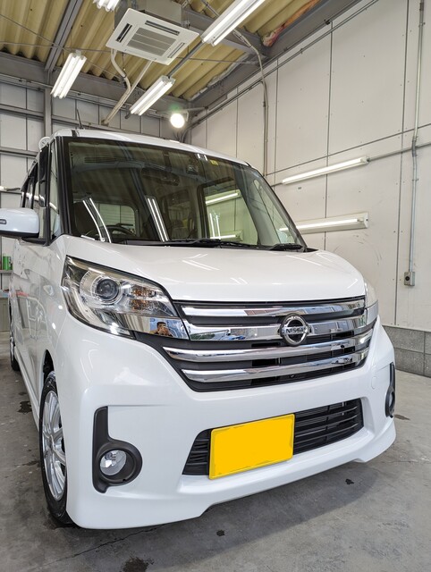 施工後　デイズルークス　車全体