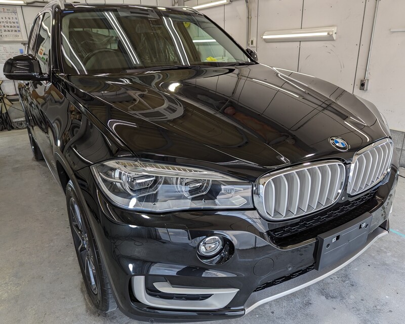 施工後　BMWX5シリーズ(ブラック）　車全体