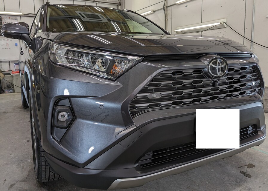 施工後　RAV4(グレー）　車全体