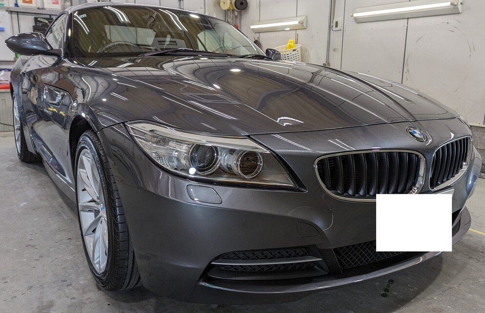 施工後　BMWZ4(グレー）　車全体