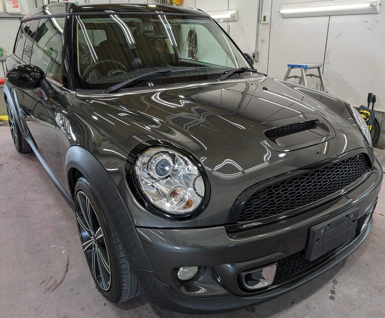 施工後 MINI COOPERS(グレー×ブラック) 車全体