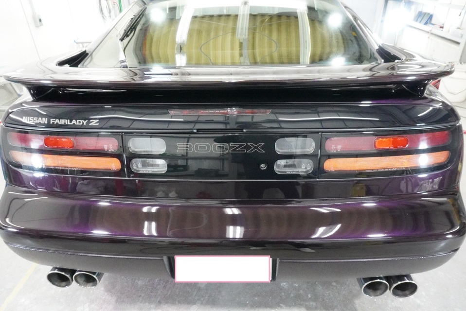施工後　Z32(パープル）　リア