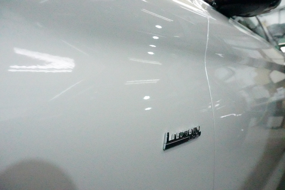 施工後　BMW523(ホワイト）　サイド