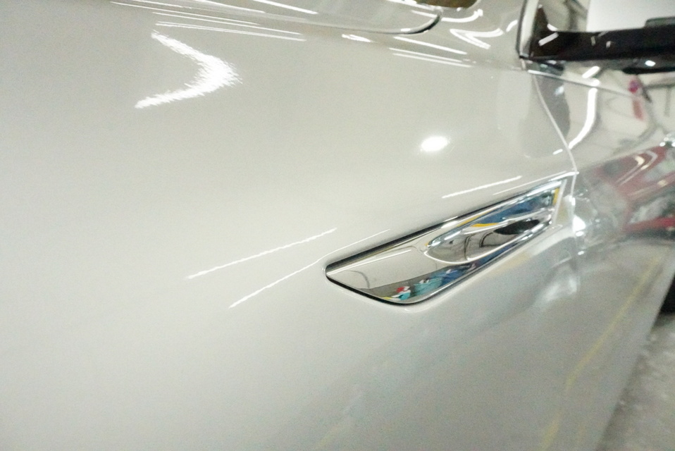 施工後　BMW640(グレー）　サイド