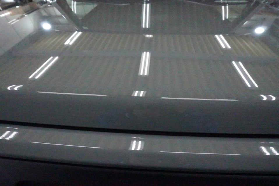 施工後　スズキ　ジムニー（グレー）ボンネット全面