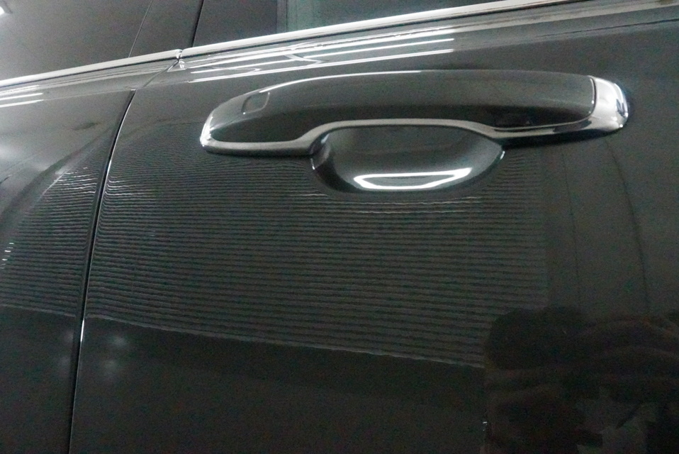 施工後　VolvoXC90(グレー）　ドアハンドル付近