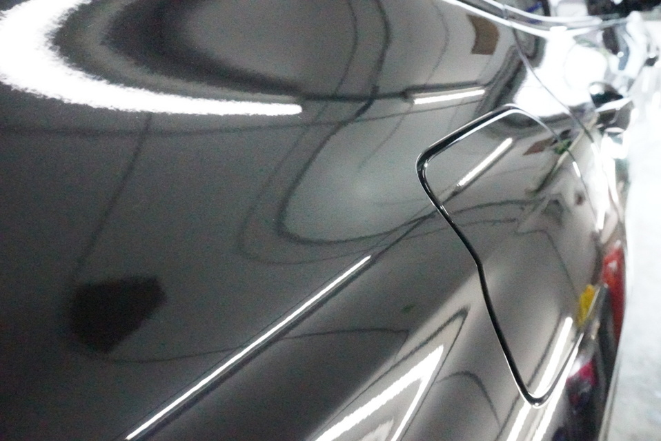 施工後　BMWX3(ブラック）サイド