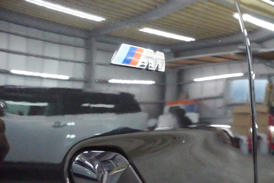 施工後　BMWX3(ブラック）　サイド