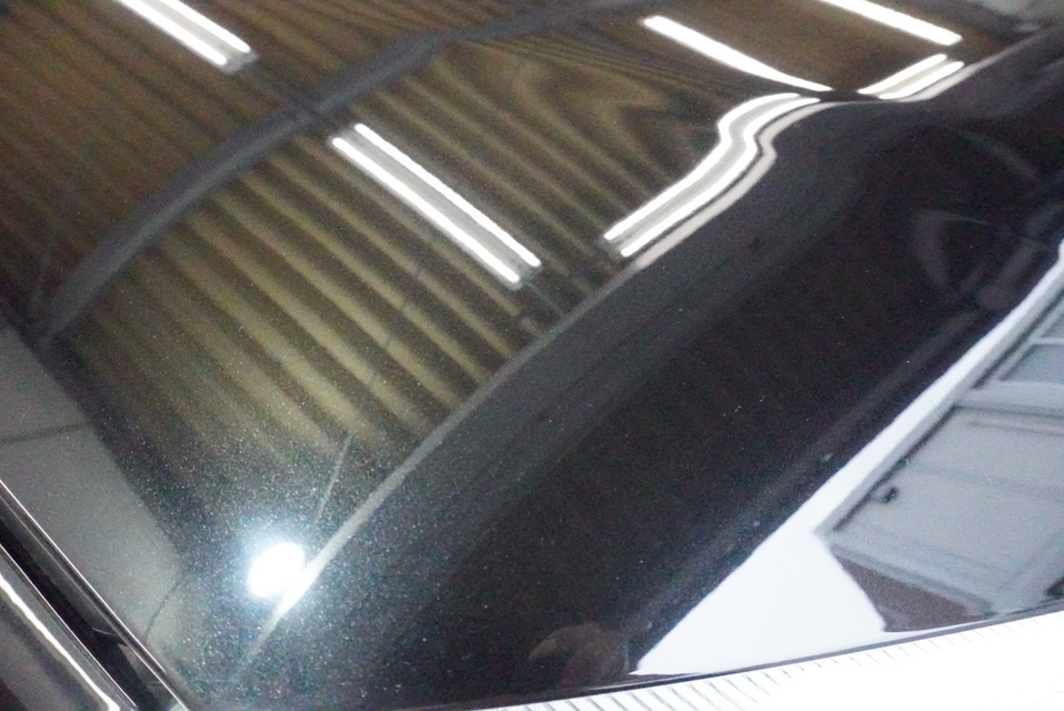 施工後　BMWX3(ブラック）　フロントアップ