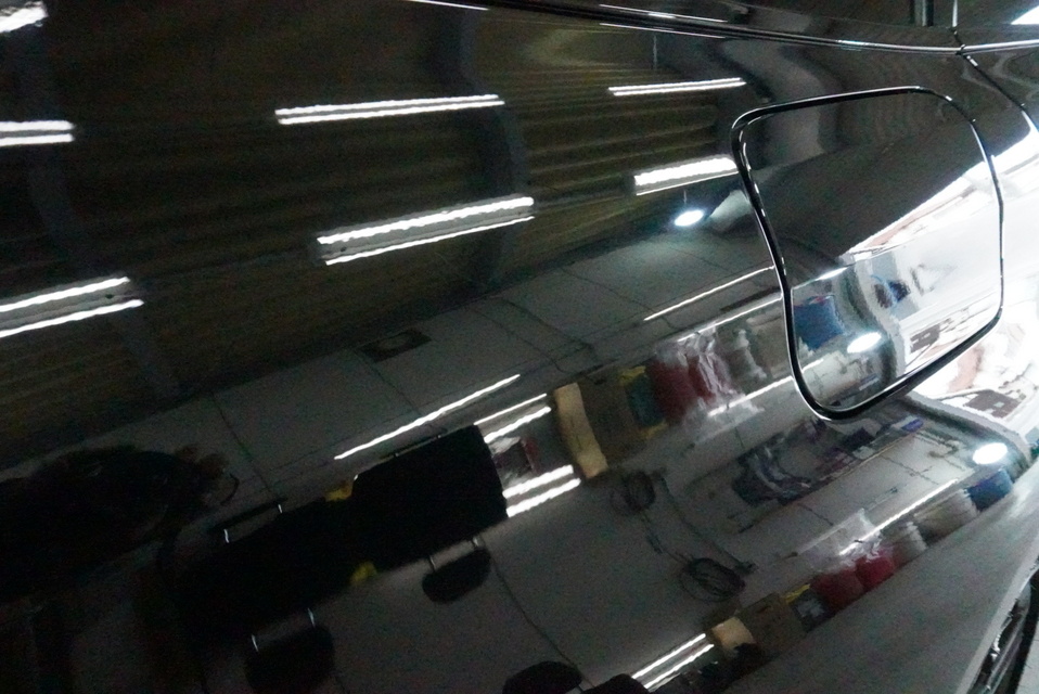 施工後　BMW320(ブラック)　サイド