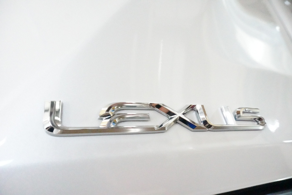 施工後　レクサス　RX300(ホワイト）エンブレム