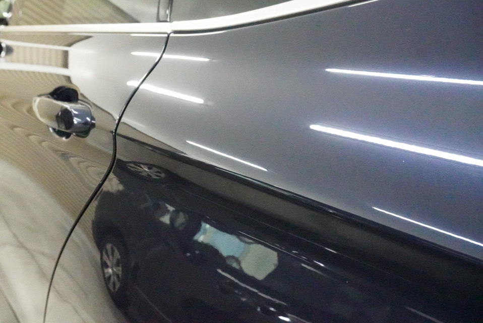 施工後　BMW320(ブルー）サイド