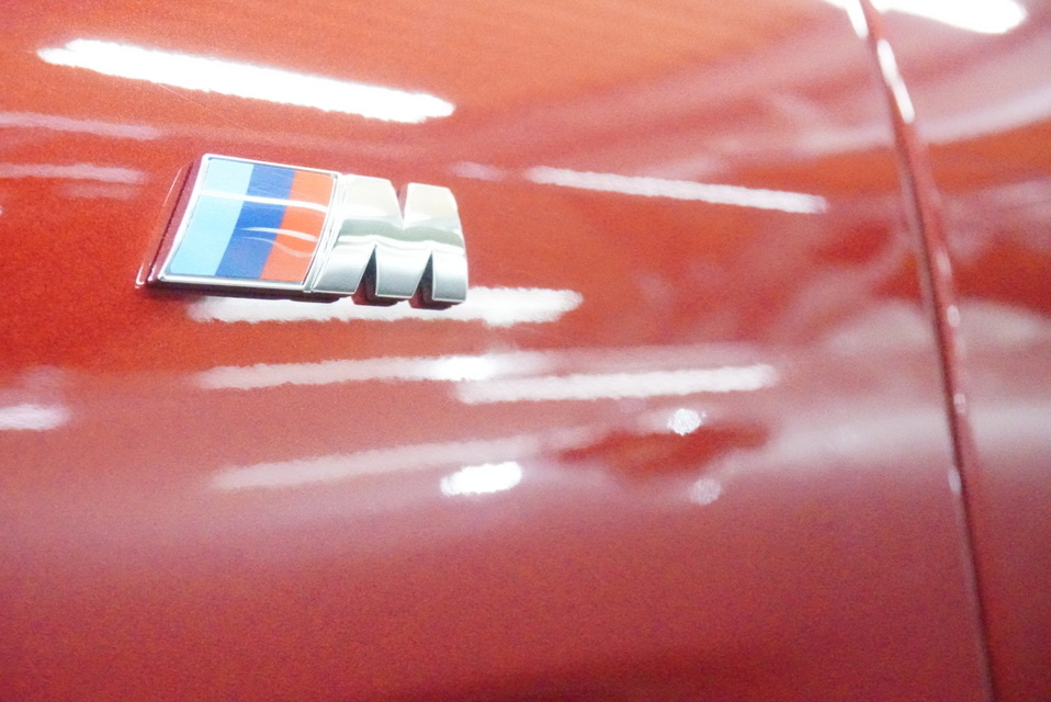 施工後　BMWX4(レッド）　サイド