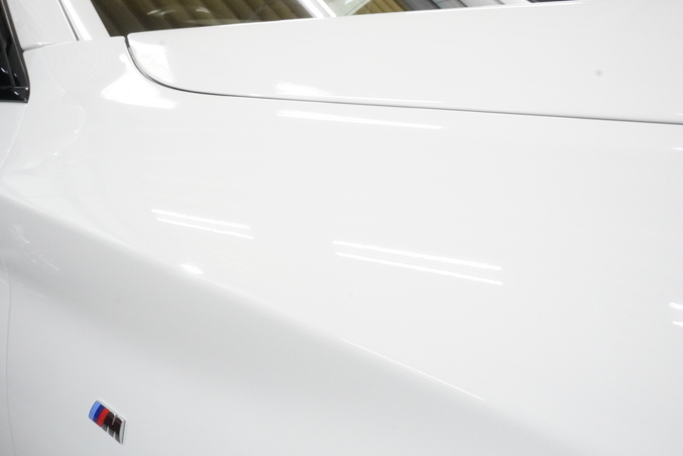 施工後　BMW530i(ホワイト）　　サイド
