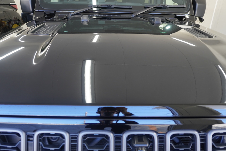 施工後　Jeepラングラー(ブラック）　フロント