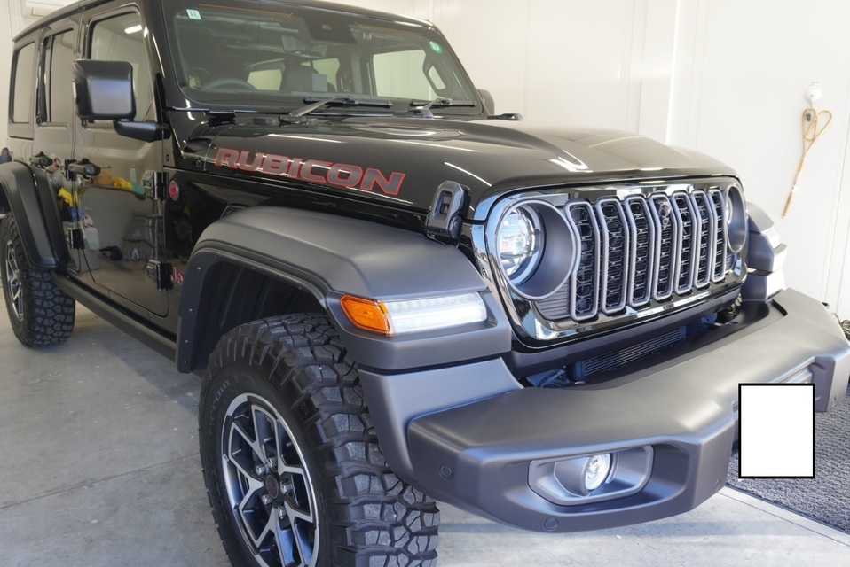 施工後　Jeepラングラー(ブラック）　車全体