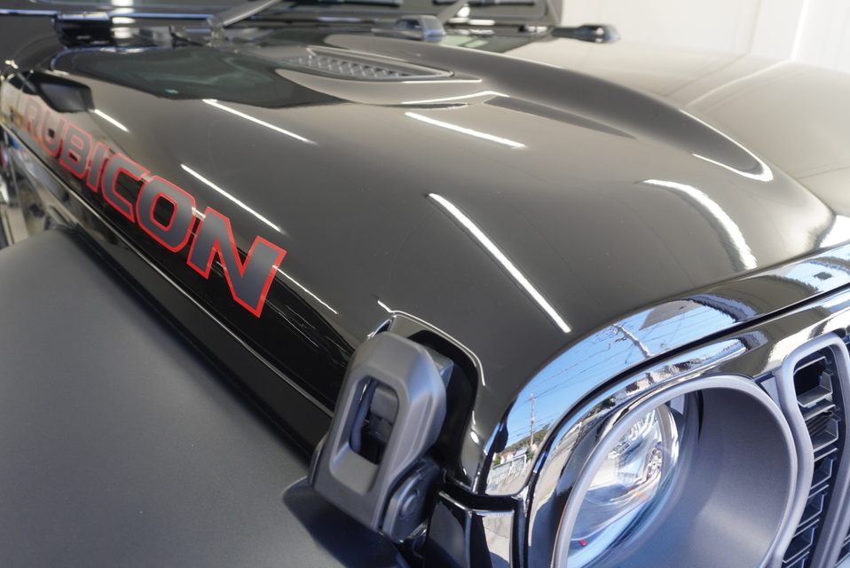 施工後　Jeepラングラー(ブラック）　フロント