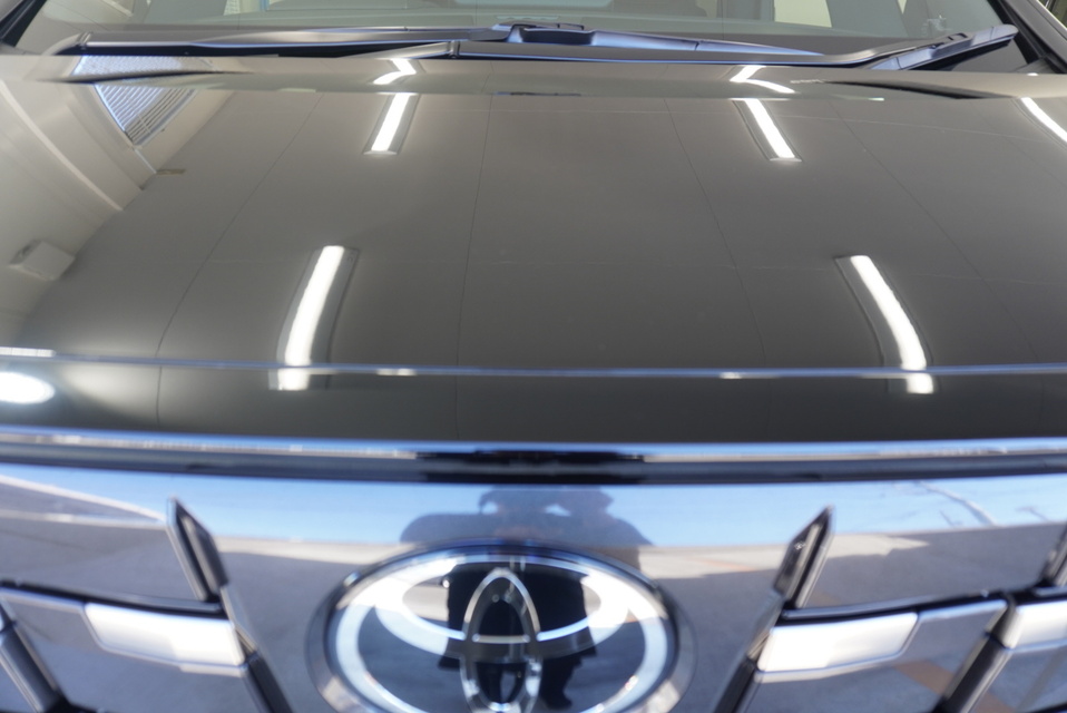 施工後　トヨタ　アルファード(ブラック）　フロント