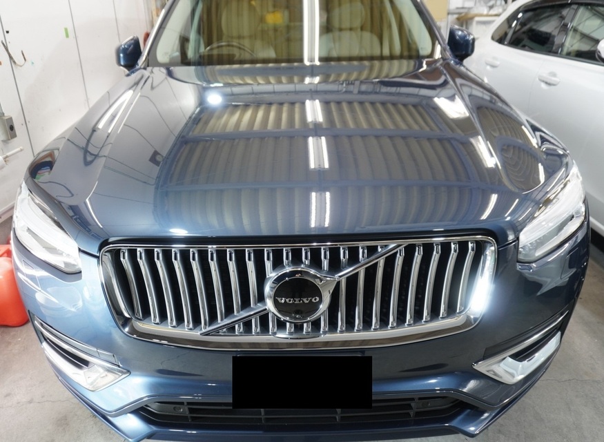 施工後　ボルボXC90(デニムブルー）　車全体