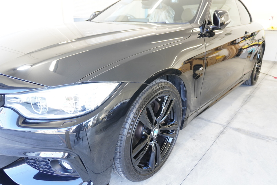 施工後　BMW435(ブラック）サイド