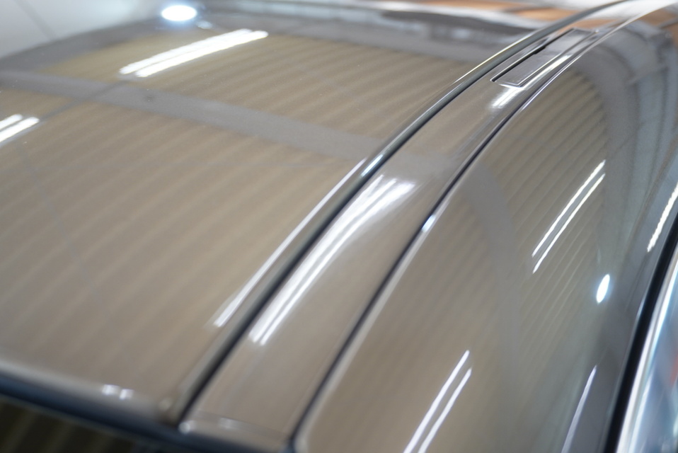 施工後　BMW335i(グレー）　ルーフ面