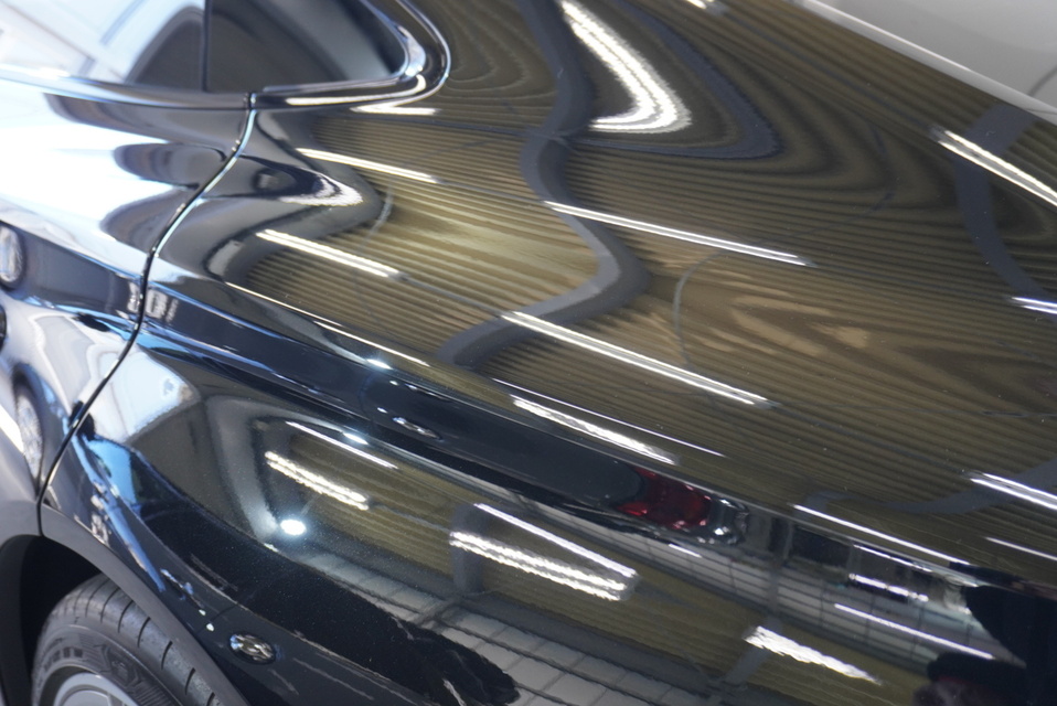 施工後　アウディイートローン（ブラック）サイド