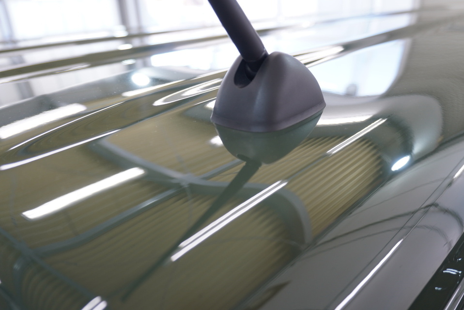 施工後　スズキジムニーノマド（グリーン）　ルーフ面