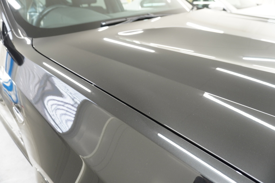 施工後　BMWX3(ブラック）　フロントアップ