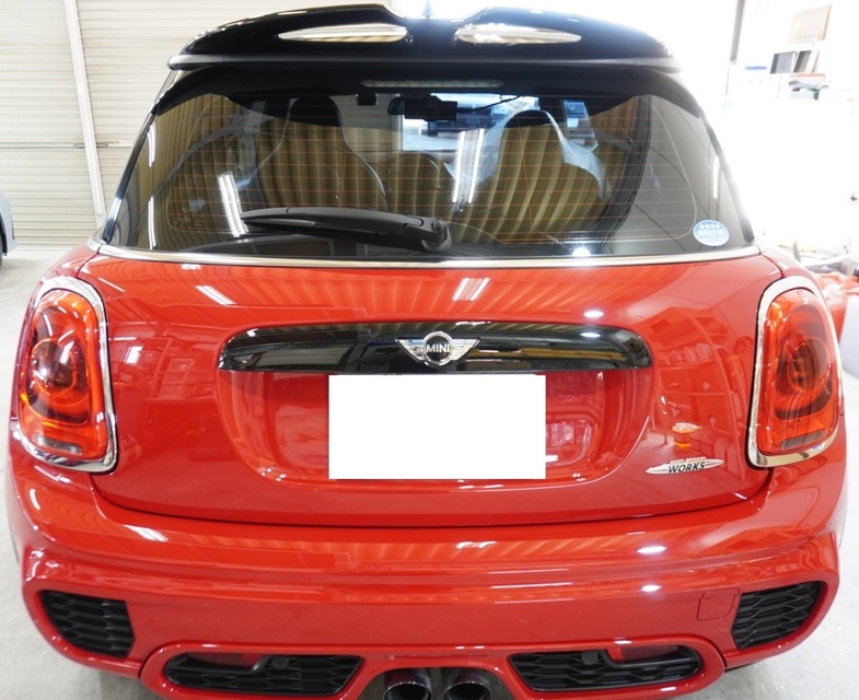 施工後　ミニ(レッド）　リア