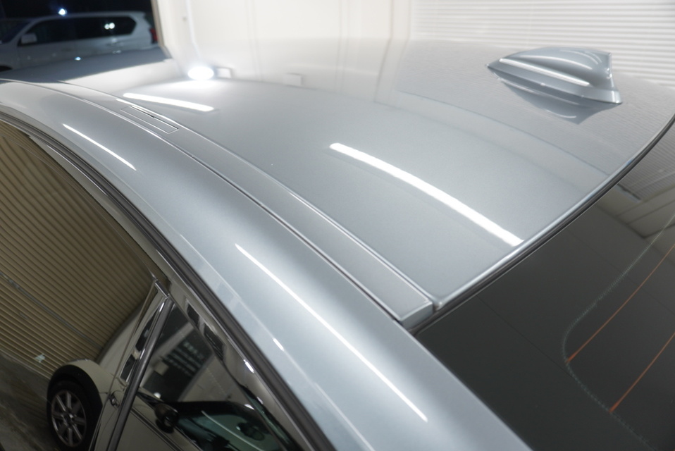 施工後　BMW（グレー）　ルーフ面