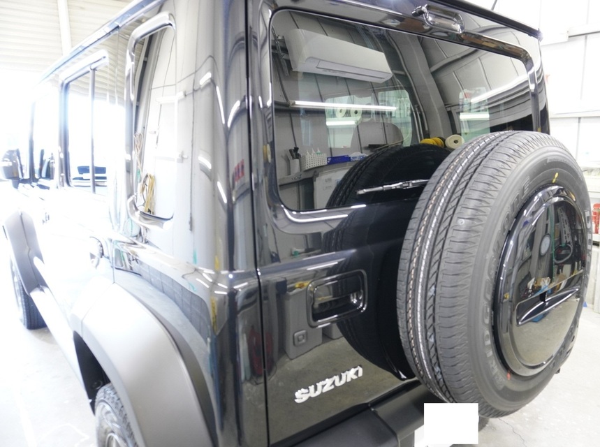 施工後　スズキ　ジムニーノマド（ブラック）リア