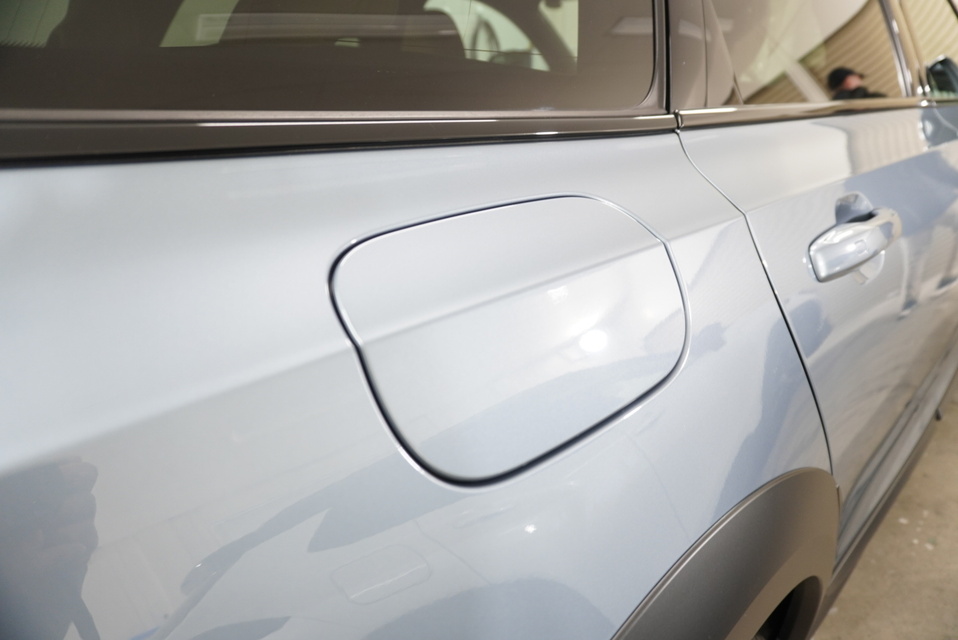 施工後　ボルボ（グレー）　リアサイド