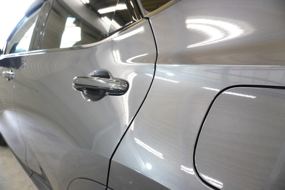 施工後　レクサスNX（グレー）サイドアップ