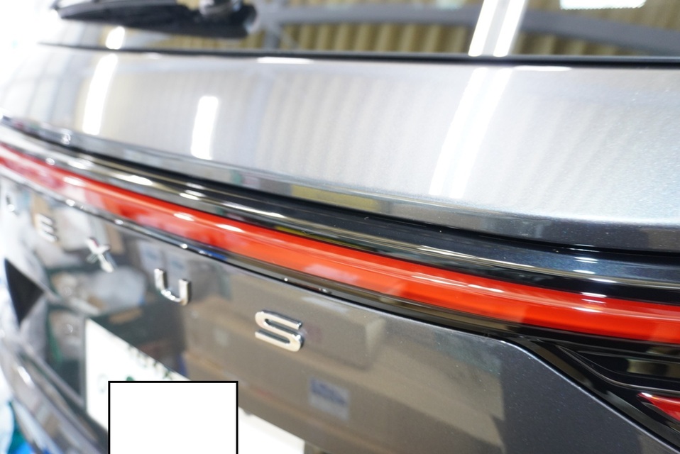 施工後　レクサスNX（グレー）リアアップ