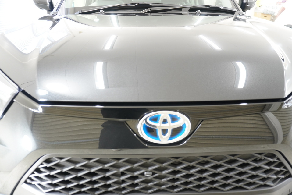 施工後　トヨタ　ライズ（ブラック）　フロント