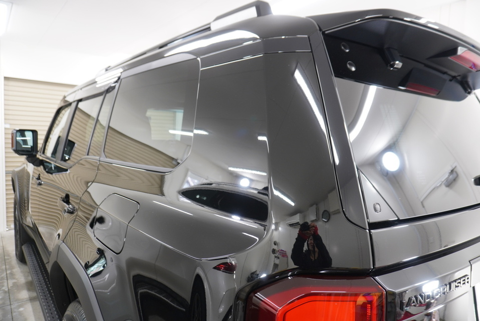 施工後　トヨタ　ランドクルーザー250(ブラック）サイド