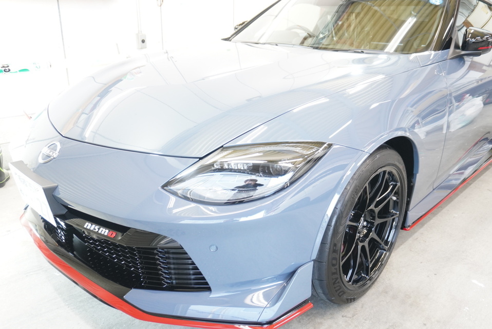 施工後　日産フェアレディＺ　（グレー）　フロント