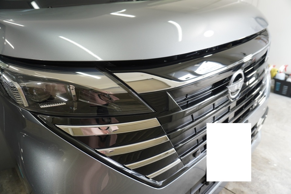 施工後　日産ルークス（グレー）　グリルアップ