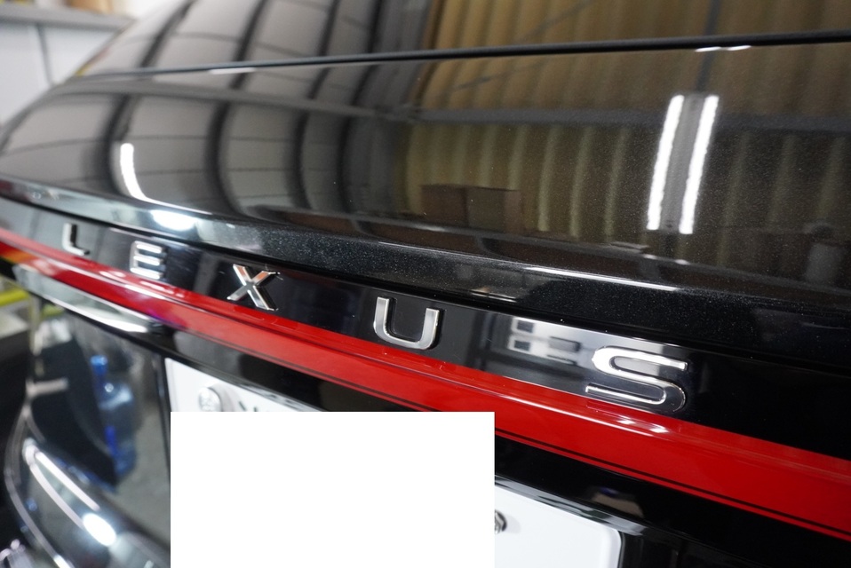 施工後　トヨタ　レクサスRX(ブラック）　リア
