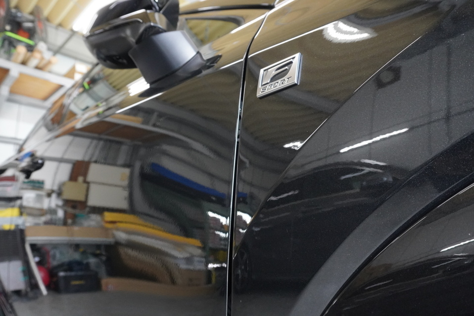施工後　トヨタ　レクサスRX(ブラック）サイド