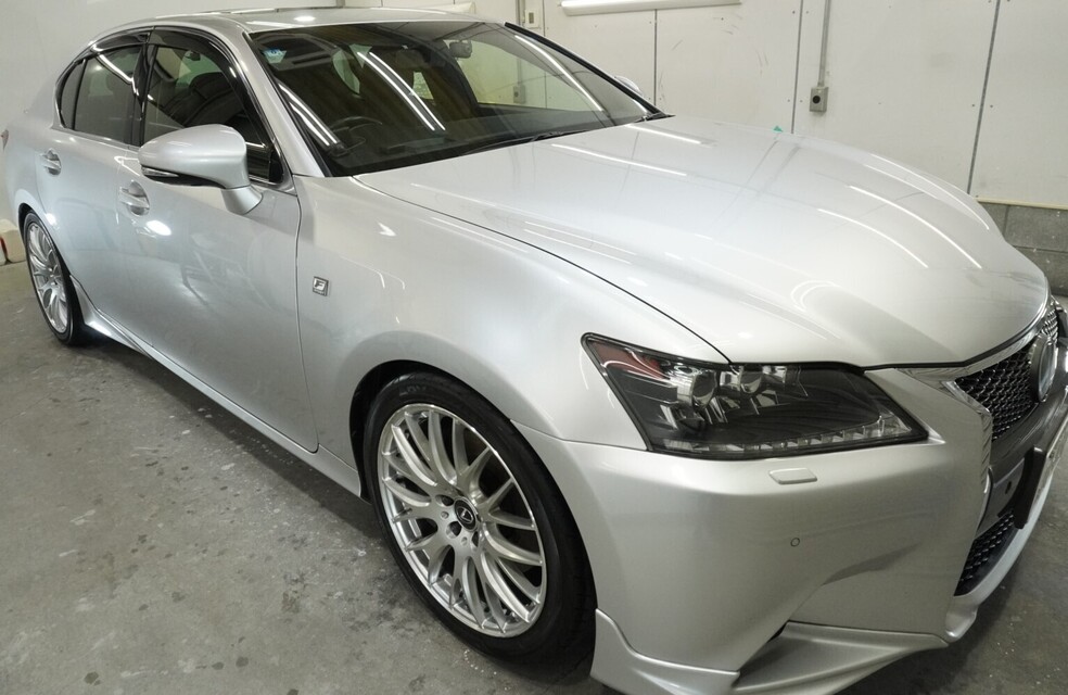施工後　レクサスGS300ｈ（グレー）　車全体