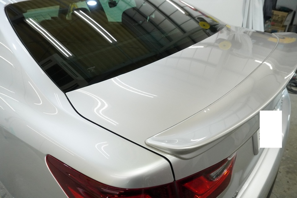 施工後　レクサスGS300ｈ（グレー）　トランク