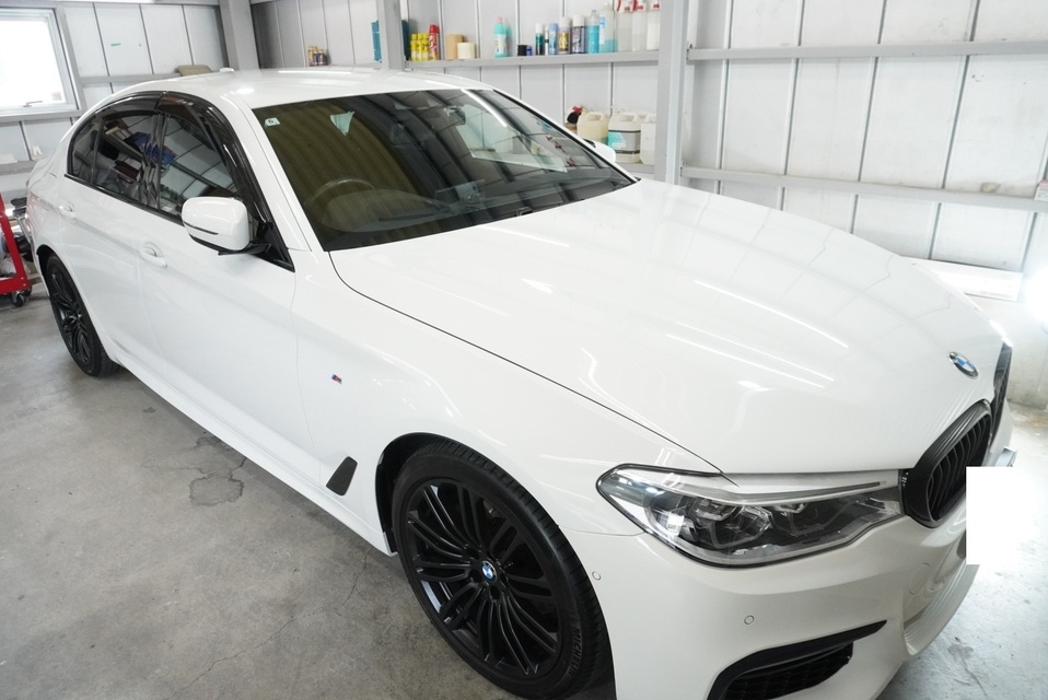 施工後　BMW420（ホワイト）　車全体