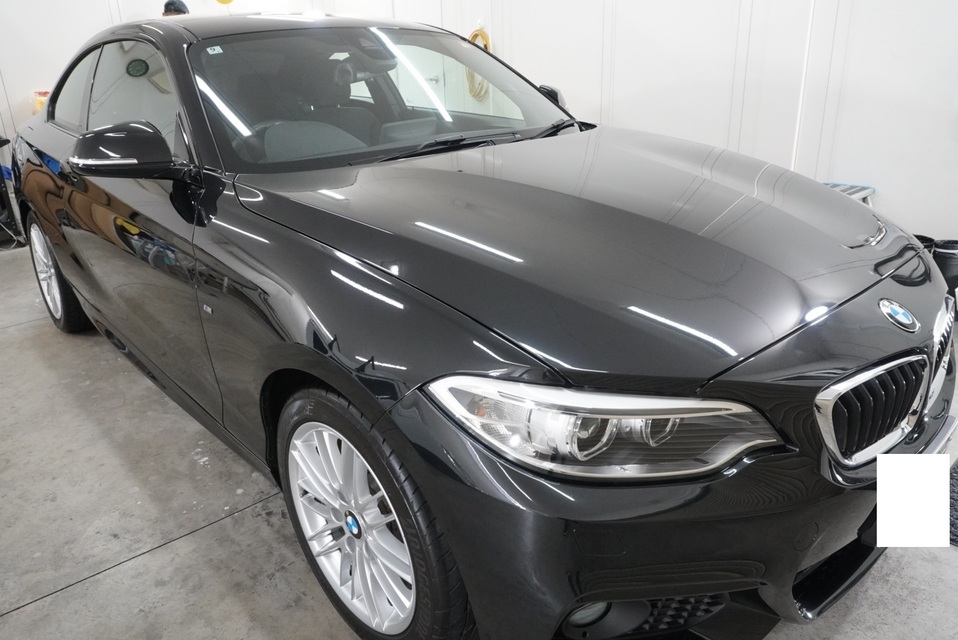 施工後　BMW220（ブラック）　車全体