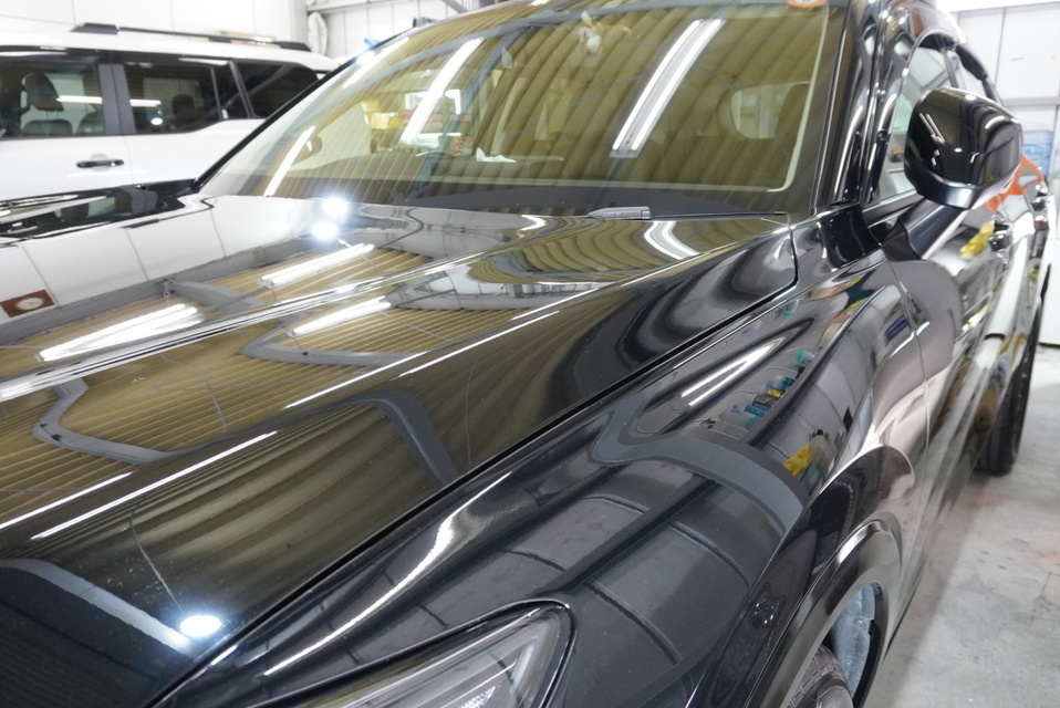 施工後　ホンダZRV（ブラック）　フロント