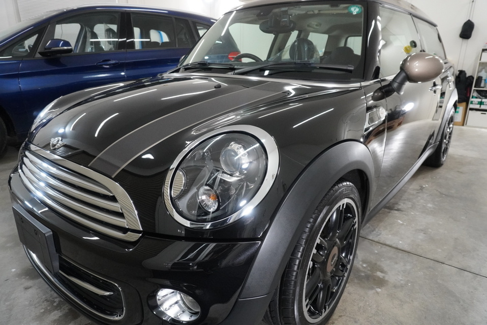 施工後　ミニクラブマン（ブラック）　車全体